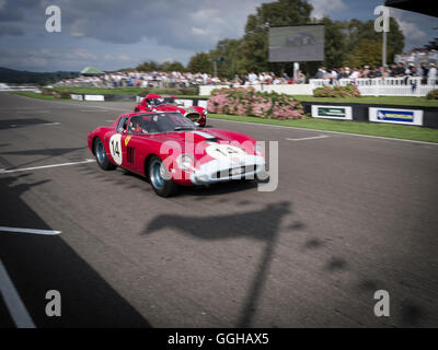 1963 Ferrari 250 GTO/64, RA TT Célébration, Goodwood Revival 2014, course Sport, voiture de collection, Goodwood, Chichester, Sussex, Angleterre Banque D'Images