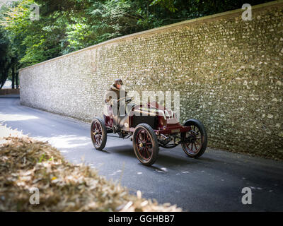 Renault 1906 Typ K, Goodwood Festival of Speed 2014, course, voiture course, voiture classique, Chichester, Sussex, Royaume-Uni, grande Banque D'Images