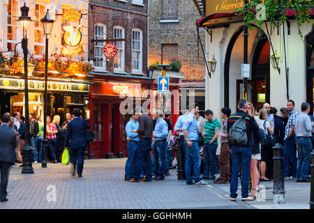 Le Roundhouse Pub à Garrick Street, West End, Londres, Angleterre, Royaume-Uni Banque D'Images