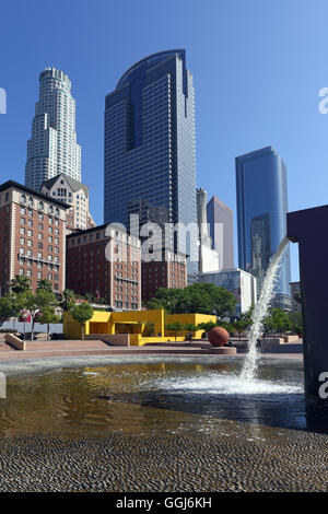 Géographie / voyages, USA, Californie, Los Angeles, Pershing Square, du centre-ville de Los Angeles, Additional-Rights Clearance-Info-Not-Available- Banque D'Images