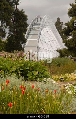 Royal Botanic Gardens Kew Glasshouse iconique -- pour le xxie siècle (logement alpines) MIW PH250255 Banque D'Images