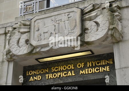 La London School of Hygiene and Tropical Medicine Banque D'Images