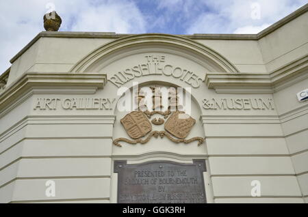 La Russell-Cotes Art Gallery and Museum à Bournemouth Banque D'Images