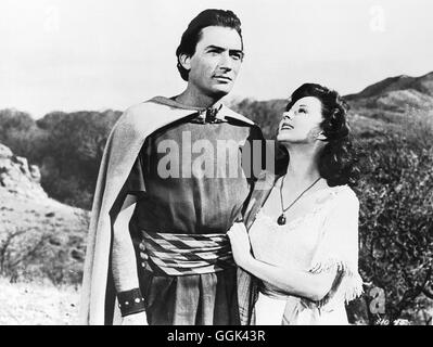 DAVID UND BATHSHEBA / David et Bethsabée USA 1951 / Henry King David (Gregory Peck), Patrick ( SUSAN HAYWARD) Régie : Henry King aka. David et Bethsabée Banque D'Images