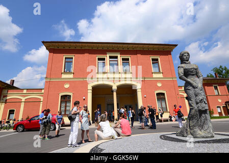 Au Musée de Sissi à Possenhofen, rive ouest du lac de Starnberg, en Bavière, Allemagne Banque D'Images