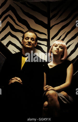 LOST IN TRANSLATION Lost in Translation / USA/JAP 2003 / Sofia Coppola Voir mit Bob Harris (BILL MURRAY) et Charlotte (Scarlett Johansson) Régie : Sofia Coppola aka. Perdu dans la traduction Banque D'Images