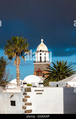 Église Nuestra Señora de Guadalupe, Teguise, Lanzarote, îles Canaries, Espagne Banque D'Images