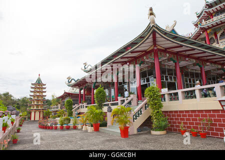 Temple taoïste à Cebu City, île de Cebu, Philippines, Asie, Visayas-Islands Banque D'Images