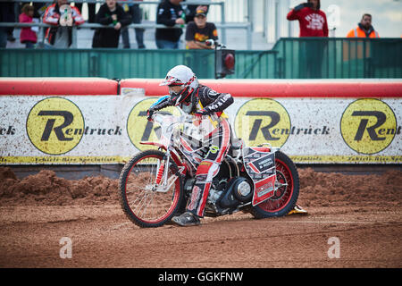 Le Belle Vue Aces speedway à l'écart de l'équipe British speedway team Manchester North West England Racing 1928 Belle Vue 1 grayho Banque D'Images