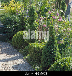 - Topiaire dans Fort - (photos : Photos Hort/le partenariat sage McKelvey) HAUT Photos099436 Banque D'Images