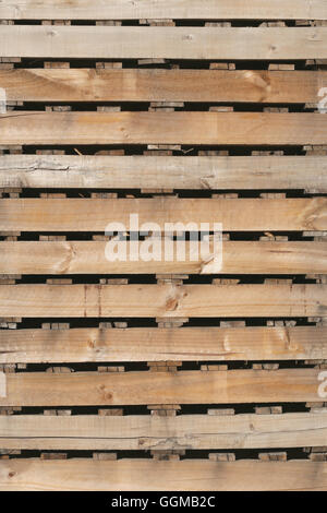 Texture de vieux bois Palettes pour background,bandes utilisées pour faire passer le produit pour l'industrie. Banque D'Images