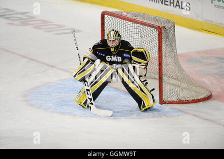 Miika Wiikman du GMB Nottingham Panthers Banque D'Images