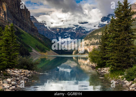 Lake Louise, Banff National Park, Alberta, Canada Banque D'Images
