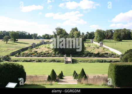 Easton walled gardens Angleterre Grantham Paysage Banque D'Images