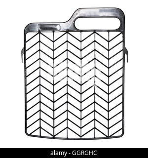 Outils de peinture, treillis pour rouleaux, isolés Banque D'Images