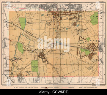 SE DE LONDRES. Mottingham Eltham Eltham Nouvelle Grove Park Avery Hill, 1932 Ancien site Banque D'Images