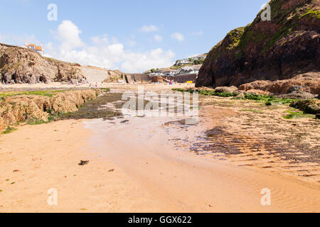 Mouthwell beach, Hope Cove, South Devon, Angleterre, Royaume-Uni. Banque D'Images