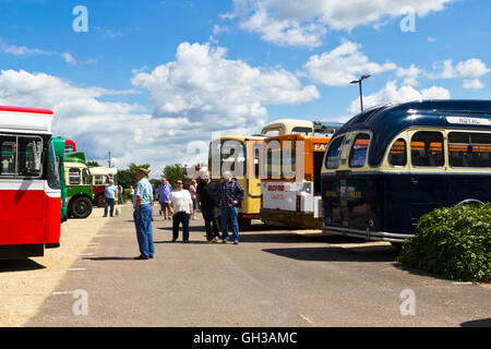 Bristol Bus Vintage Rally, 31 juillet 2016 Banque D'Images