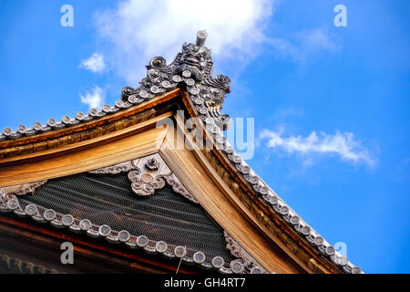 L'architecture de la pagode japonaise typique Banque D'Images