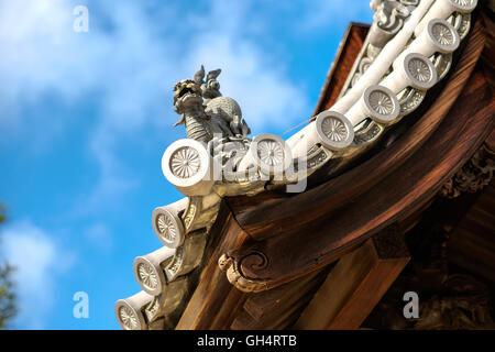 L'architecture de la pagode japonaise typique Banque D'Images