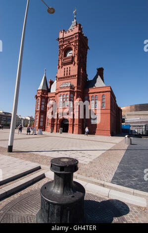 Pier Head Building, Cardiff Bay Banque D'Images