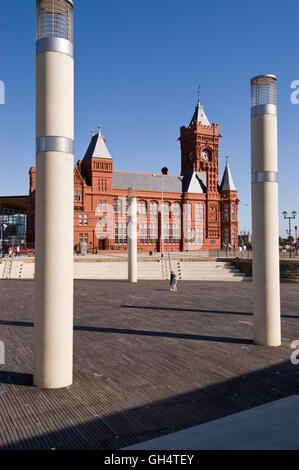 Pier Head Building, Cardiff Bay Banque D'Images