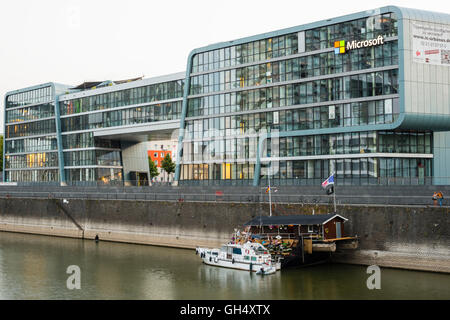 Géographie / voyage, Allemagne, Berlin, Cologne, bâtiment, RheinauArtOffice, construit 2008, vue extérieure, Additional-Rights Clearance-Info-Not-Available- Banque D'Images