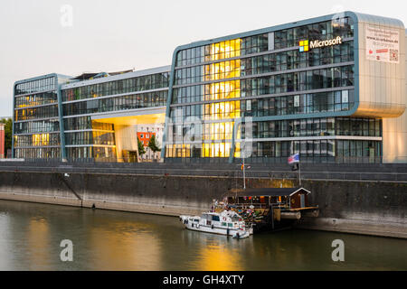 Géographie / voyage, Allemagne, Berlin, Cologne, bâtiment, RheinauArtOffice, construit 2008, vue extérieure, Additional-Rights Clearance-Info-Not-Available- Banque D'Images