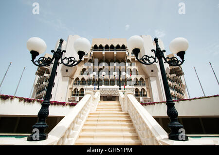 Al Bustan Palace Hotel, Muscat, Oman Banque D'Images