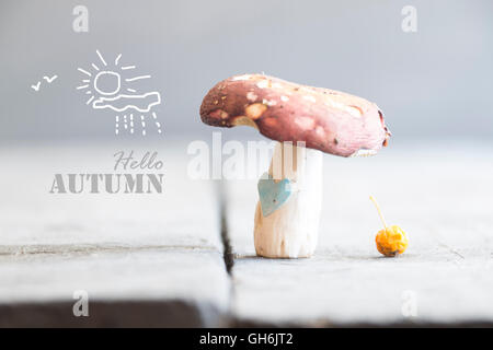 Bonjour idée d'automne Banque D'Images