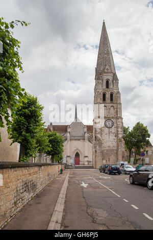 L'abbaye de Saint-Germain. Banque D'Images