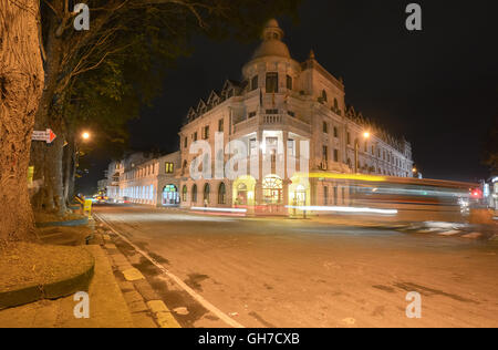 Vue avant du Queens hotel Kandy Banque D'Images