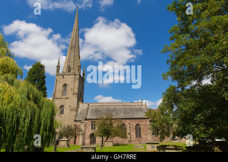 L'église St Mary Ross-on-Wye dans la vallée de la Wye Herefordshire Angleterre uk en été Banque D'Images