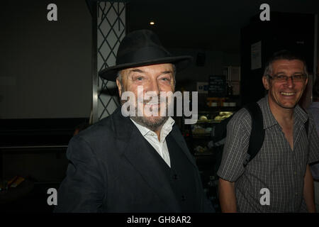 Londres, Royaume-Uni. 9e août. 2016. George Galloway assister à l'Assassinat de$ Tony Blair - projection de film à Clapham Picturehouse, London,UK. Credit : Voir Li/Alamy Live News Banque D'Images