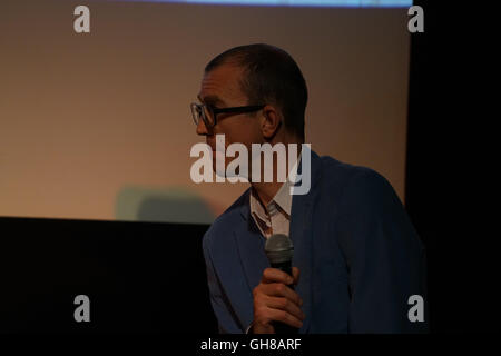 Londres, Royaume-Uni. 9e août. 2016. Q/A par testament à l'Assassinat Goodchild$ de Tony Blair - projection de film à Clapham Picturehouse, London,UK. Credit : Voir Li/Alamy Live News Banque D'Images