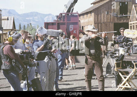 OPEN RANGE - WEITES LAND / gamme ouverte USA 2003 / Kevin Costner Dreharbeiten Regie : Kevin Costner alias. Intervalle ouvert Banque D'Images