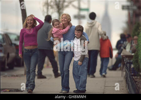 LIEBE AUF UMWEGEN / Sensibilisation Helen USA 2004 / Garry Marshall Audrey (Hayden Panettiere), Sarah (ABIGAIL BRESLIN), Helen (Kate Hudson) et Henry (SPENCER BRESLIN) Régie : Garry Marshall aka. La Helen Banque D'Images