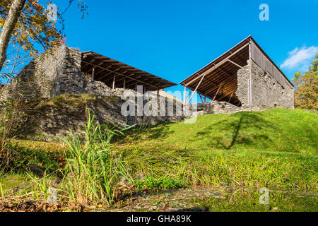 Ruines du monastère cistercien de Padise. L'Estonie, Europe Banque D'Images