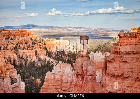 Le marteau de Thor, Bryce Canyon National Park, Utah, USA Banque D'Images