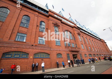 Vue générale du stade Ibrox avant le match de la coupe Betfred entre Rangers et Peterhead. APPUYEZ SUR ASSOCIATION photo. Date de la photo: Mardi 9 août 2016. Voir PA Story FOOTBALL Rangers. Le crédit photo devrait se lire : Jeff Holmes/PA Wire. Banque D'Images