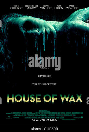 HOUSE OF WAX Australie/USA 2005 Jaume Serra Filmplakat Regie : Jaume Serra Banque D'Images