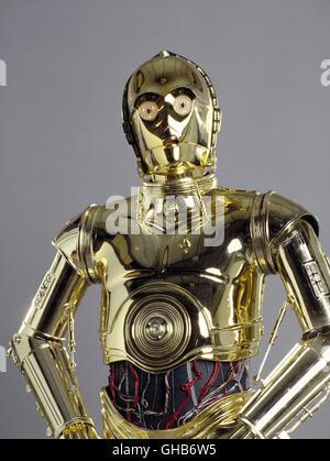 STAR WARS : Épisode III - DIE RACHE DER SITH Star Wars : Episode III - La Revanche des Sith USA 2005 George Lucas C-3PO Regie : George Lucas aka. Star Wars : Épisode III - La Revanche des Sith Banque D'Images