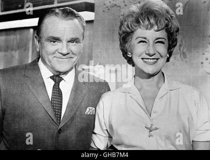 EINS, zwei, drei Un, Deux, Trois USA/BRD 1961 Billy Wilder C.R. MacNamara (James Cagney) und Phyllis MacNamara (ARLENE FRANCIS) Comedy Regie : Billy Wilder aka. Un, Deux, Trois Banque D'Images