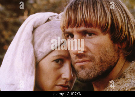 DIE WIEDERKEHR DES MARTIN GUERRE Le Retour de Martin Guerre Frankreich 1982 Daniel Vigne Nathalie Baye (Bertrande), Gérard Depardieu (Martin Guerre) Régie : Daniel Vigne aka. Le retour de Martin Guerre Banque D'Images