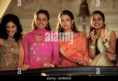 LIEBE LIEBER INDISCH Bride & Prejudice GB/USA 2004 Gurinder Chadha mit NAMRATA SHIRODKAR Szen, AISHWAYRA RAI, SONALI KULKARMI Comedy Regie : Gurinder Chadha aka. Bride & Prejudice Banque D'Images