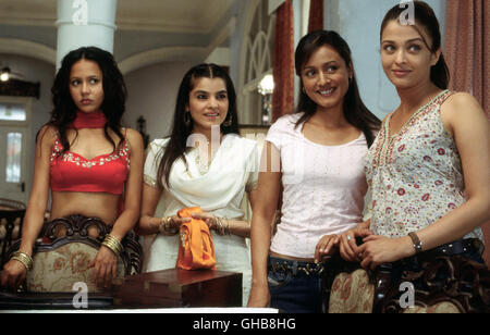 LIEBE LIEBER INDISCH Bride & Prejudice GB/USA 2004 Gurinder Chadha mit NAMRATA SHIRODKAR Szen, AISHWAYRA RAI Comedy Regie : Gurinder Chadha aka. Bride & Prejudice Banque D'Images