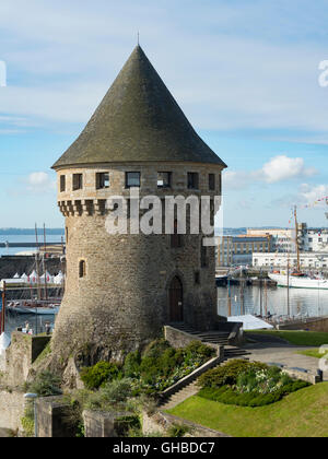 Tour de la Motte Tanguy, Brest, France Banque D'Images