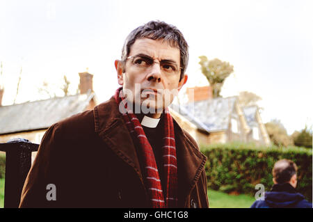 MORD IM PFARRHAUS Garder Maman UK 2005 Niall Johnson Walter Goodfellow (Rowan Atkinson) Régie : Niall Johnson aka. Maintien de la Maman Banque D'Images