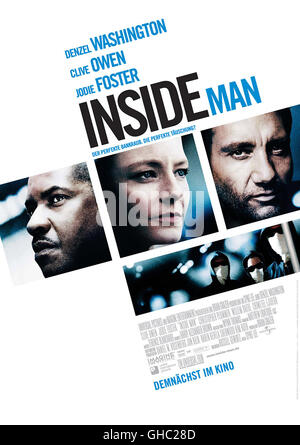 À l'intérieur de l'homme USA 2006 Filmplakat Regie : Spike Lee Spike Lee Banque D'Images