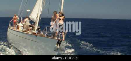 L'EAU LIBRE 2 D 2005 Hans Horn Die Luxusjacht Partycrew Godspeed gleitet mit der über das offene Meer. Regie : Hans Horn Banque D'Images